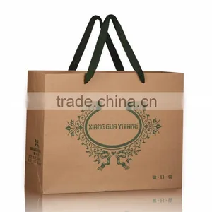 2016 Hot Sales OEM Paper Bags With Handles Custom Logo thumbnail-6