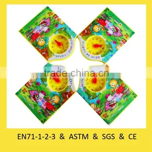Preschool Children Educational Learning Shaped Custom EVA Clock Book Professinal Manufacturer thumbnail-1