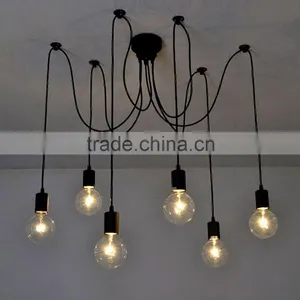 Retro Spider Pendant Lamp Classic Decorative Loft Lights American Country Edison Pendant Light E27/E26 120V-240V New Arriving thumbnail-1