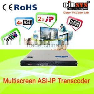 Up to 12 SD Stream Out ASI/IP Transcoders for IPTV Solution thumbnail-1