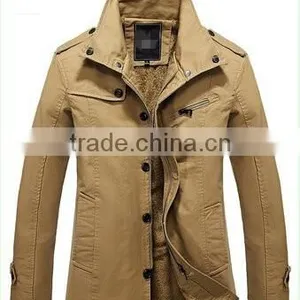 Warm Jackets Parka Outerwear Fur Lined Winter Thicken Long Coat Hooded Mens Jackets thumbnail-2