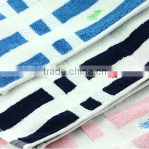 Pure Cotton Yarn-dyed Satin Embroidered Face Towels Wholesales thumbnail-1