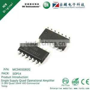 Genuine Original MC3403DR2G SOP14 Single Supply Quad Operational Amplifier 3-36V thumbnail-1