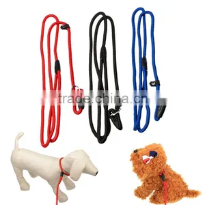 Lowest Price Pet Product Nylon Slip Rope Walk The Dog Pet Lead Dog Pet Leash Soft Strong Working Training 3 Colors thumbnail-2
