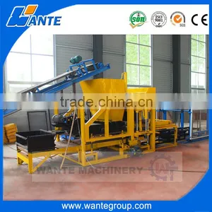 WANTE MACHINERY Multi Purpose QT4-18 Fully Automatic and High Density Concrete Block Making Machine Supplier's Choice thumbnail-4