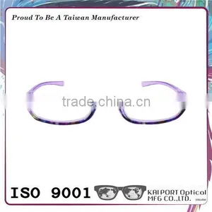 Crystal Coaitng and Floral Pattern Slim Reading Glasses thumbnail-3