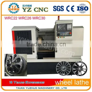 Alloy Wheel Repair Diamond Cutting CNC Lathe WRC30 Quality Choice thumbnail-1