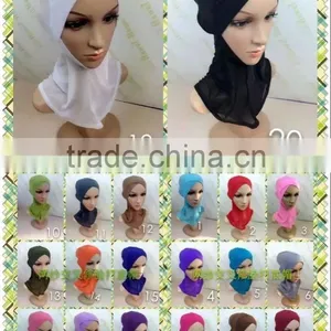 C075 New Criss Cross Thin Net Ninja Inner Underscarf With Slim Face Design thumbnail-1