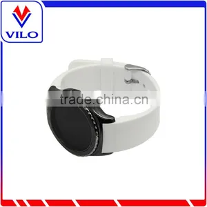 Smart Watch Bracelet Leather Watch Band /Leather Strap Wristband For SAMSUNG GEAR S R750 thumbnail-1