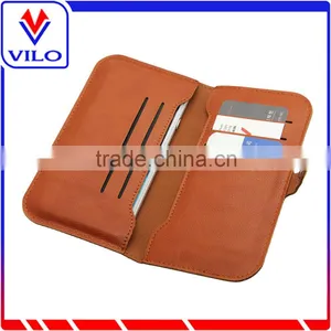 Wallet Universal Leather Phone Pouch /card Holder Phone Holder /pu Leather Phone Case thumbnail-1