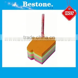 Promotional Die Cut Memo Pad Stylish Adhesive Notes it Post Note Sticky Notepads thumbnail-1