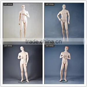 Export Glossy Abstract Make up Male Mannequin thumbnail-2