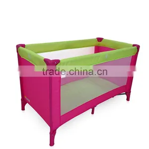 Portable Baby Child Travel Cot 2-in-1 Infant Playpen Bed Bassinet thumbnail-5