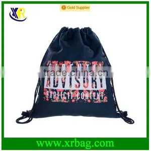 2016 Trend Print Men's Daypacks Backpack Travel Sports Drawstring Gym Sack Bag Merchandise thumbnail-1