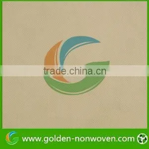 120g/m2 Polypropylene Non Woven Fabric Beige Color (cross Pattern) thumbnail-5