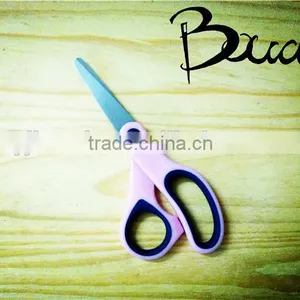 5.5" Stationery Stainless Steel Student Scissors With PP+TPR Handle BD-S1648 thumbnail-1