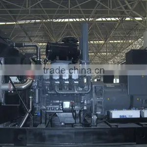 AC 3 Phase 4 Stroke Diesel Engine Diesel Generator 8 Cylinders Genset thumbnail-1
