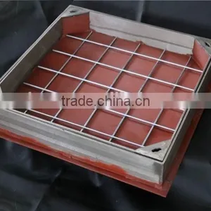 Stainless Steel Square Recessed Manhole Covers Without Locking -A3-S.S Size 335*335-- 1035*1035mm thumbnail-1