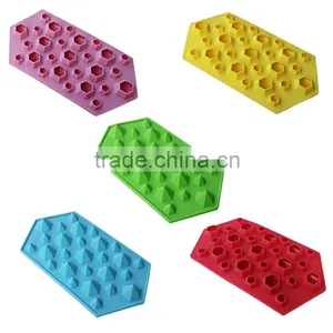 2016 Bar Party Drink Ice Tray Diamond Cool Shape Ice Cube Freeze Mold Ice Maker Mould Shooters Supplies Shot Glassesnt thumbnail-2