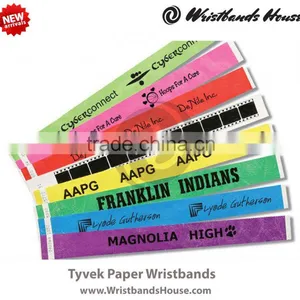 Bracelet Tyvek | Bracelet Tyvek Printed | Colorful Printed Bracelet Tyvek | Bracelet Tyvek Supplier thumbnail-1