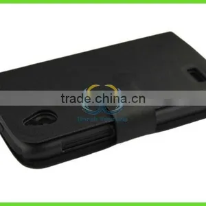 Black Leather Shell Belt for Htc Phone Case thumbnail-1