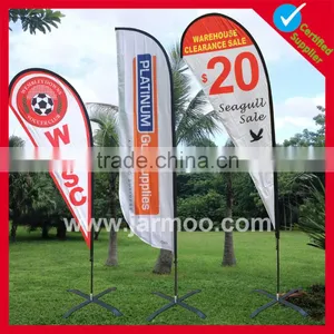 Cheap Waterproof Outdoor Advertising Flag thumbnail-1