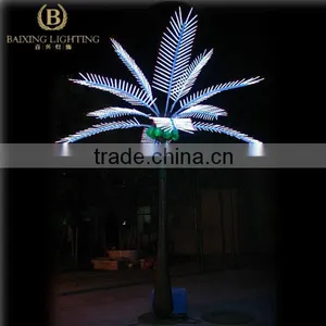 2016 New 4m Artificial Outdoor Decoration LED Coconut Tree Lights thumbnail-1
