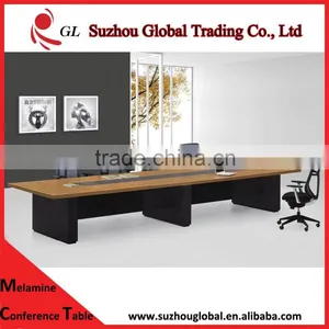 10 Person Wooden Table Leg for Conference Table thumbnail-1