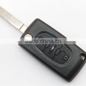 Hot Sale Peugeot 307 Car Key Cover 3 Buttons for Key Blank thumbnail-3