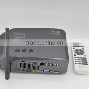 3D Smart Home Projector Supports for 1080p Full HD, Built-in WiFi, LED Lamp, 50000 Hours Life Span thumbnail-3