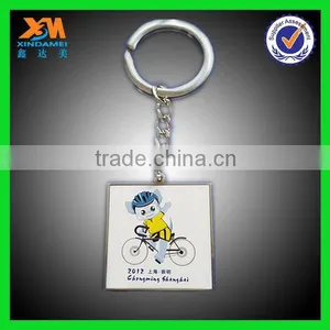 Customized Logo Fashion Metal Token Holder Keychain thumbnail-2