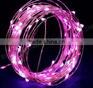 Christmas Waterproof Micro Copper Wire Outdoor 12V Led String Light thumbnail-1