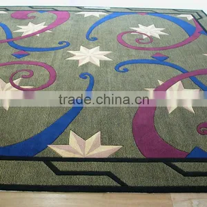 Bright Colored Carpet Handmade Capet Handmade Kids Tufted Carpets thumbnail-1