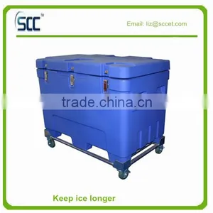 240ltr Plastic Dry Ice Bin With Insulation Function, Flexible Use for Dry Ice Plant thumbnail-1