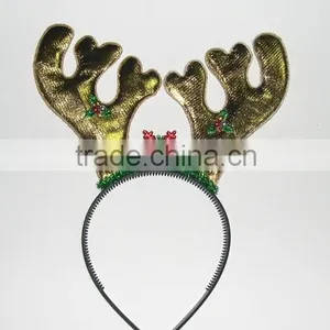 New Style Reindeer Antler Headband Christmas Headband Christmas Decoration thumbnail-1