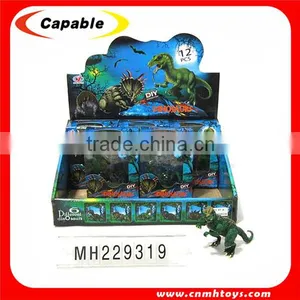 Plastic Eductional Self-assembly Dinosaur Toys Set thumbnail-1