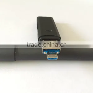 2.0 Mirco USB OTG Card Reader& USB 3.0 Micro SDXC SD TF Card Reader Adapter for Smartphone and PC thumbnail-1