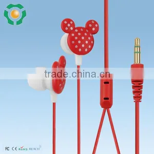 Animal Design Soft PVC Pattern Catoon Earphone thumbnail-1