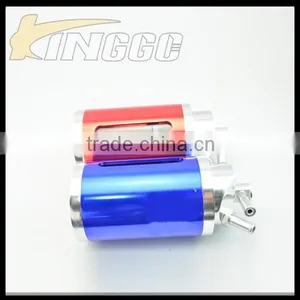 Auto Racing Oil Can Universal Round Aluminium Car Engine Oil Catch Tank thumbnail-5
