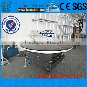 Retractable Roof Systems With Adjustable Aluminum Stage Leg Mini Indoor Stage thumbnail-2