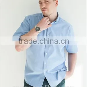 Men's Plus Size XXXL Casual Business Breathable Short Sleeve Shirt thumbnail-2