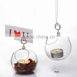 Glass Ball Wedding Centerpiece thumbnail-1