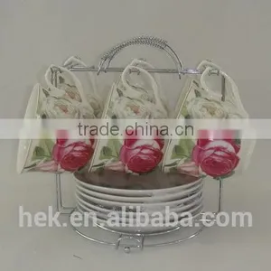 Bulk Tea Coffee Cup and Saucer Set thumbnail-2