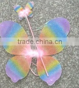 2016 New Design Hot Selling Rainbow Angel Wing and Magic Wand for Children thumbnail-1