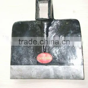 Heavy Railway Steel Forged Garden Hoe Head H320 thumbnail-1
