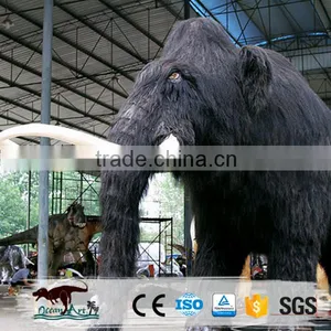 OA3020 Museum Life Size Artificial Animatronic Mammoth thumbnail-1