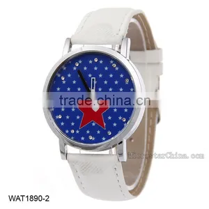 NEW Vintage Star Jean Canvas Wrist Watch thumbnail-2