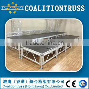 Acrylic Wedding Stage / Acrylic Platform Stage / Swimming Pool Glass Stage thumbnail-4