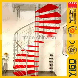 Spiral Glass Staircase Design 9002-4 thumbnail-3