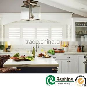 Vinyl Fauxwood Interior Plantation Window Shutter thumbnail-4